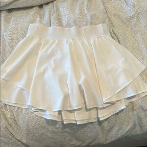 Lululemon White Tennis Skirt